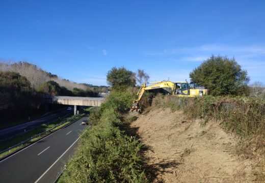 A Xunta iniciará este luns novos traballos de limpeza nas marxes das estradas autonómicas nas provincias de Lugo e de Ourense